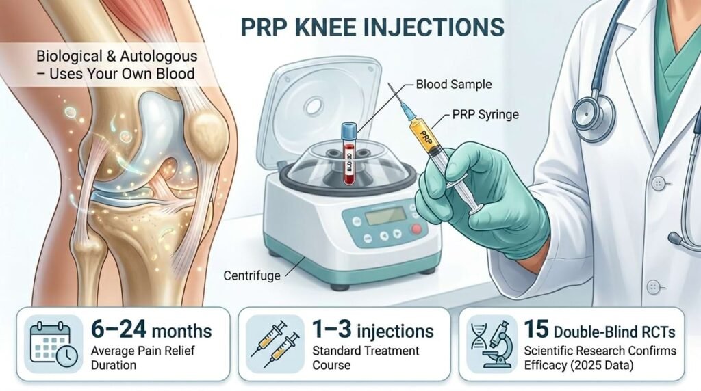 PRP knee injection
