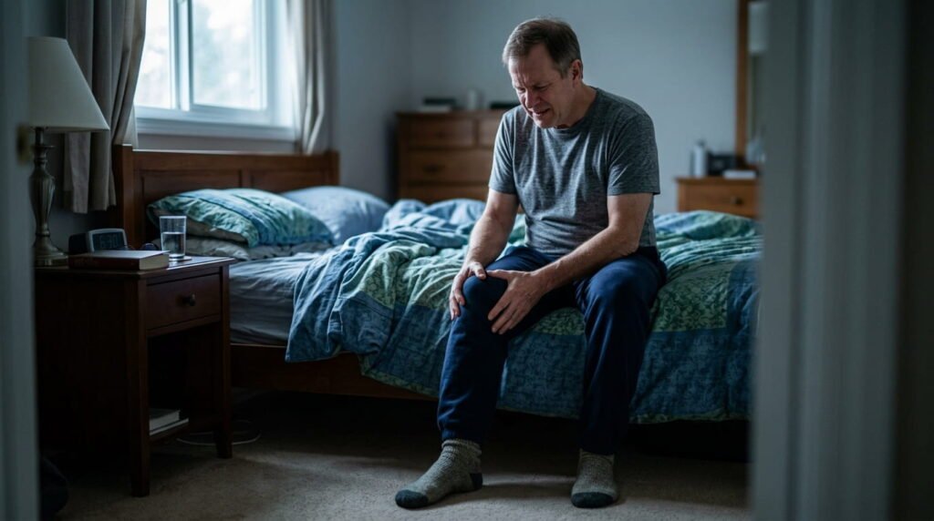 knee pain affects mental wellbeing