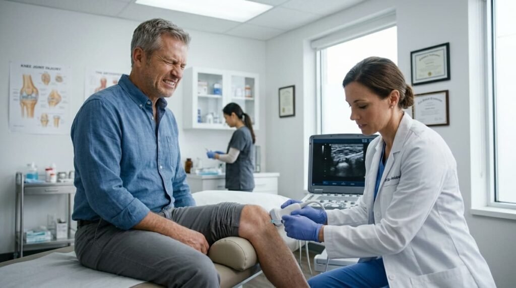 Arthrosamid injection treatment