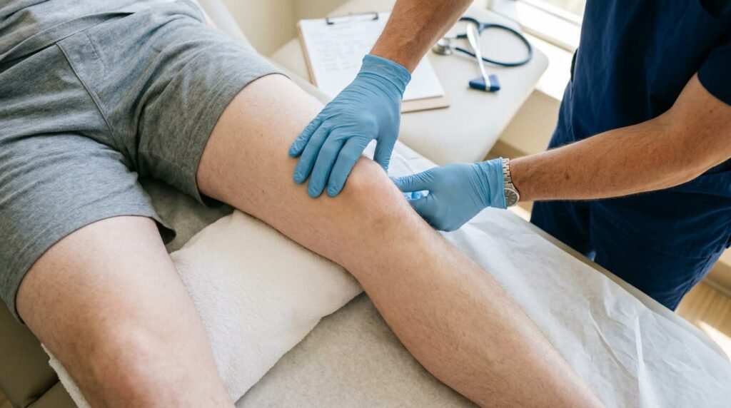 excess body weight  can cause knee pain