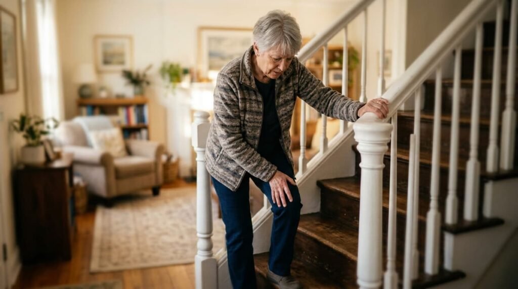 Muscle weakness around the knee