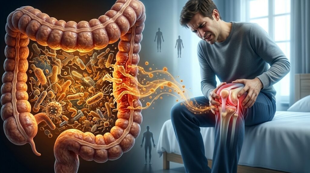 gut health and knee pain