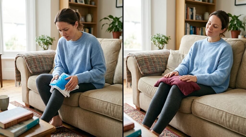 Heat and Ice Therapy for Knee Arthritis