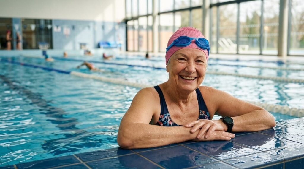 non-weight-bearing nature of swimming