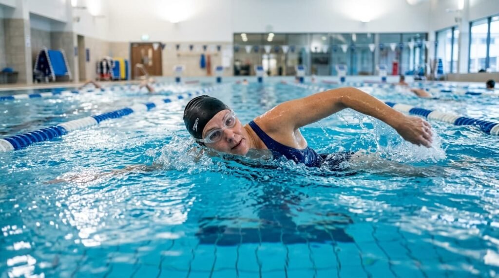 Swimming for knee osteoarthritis
