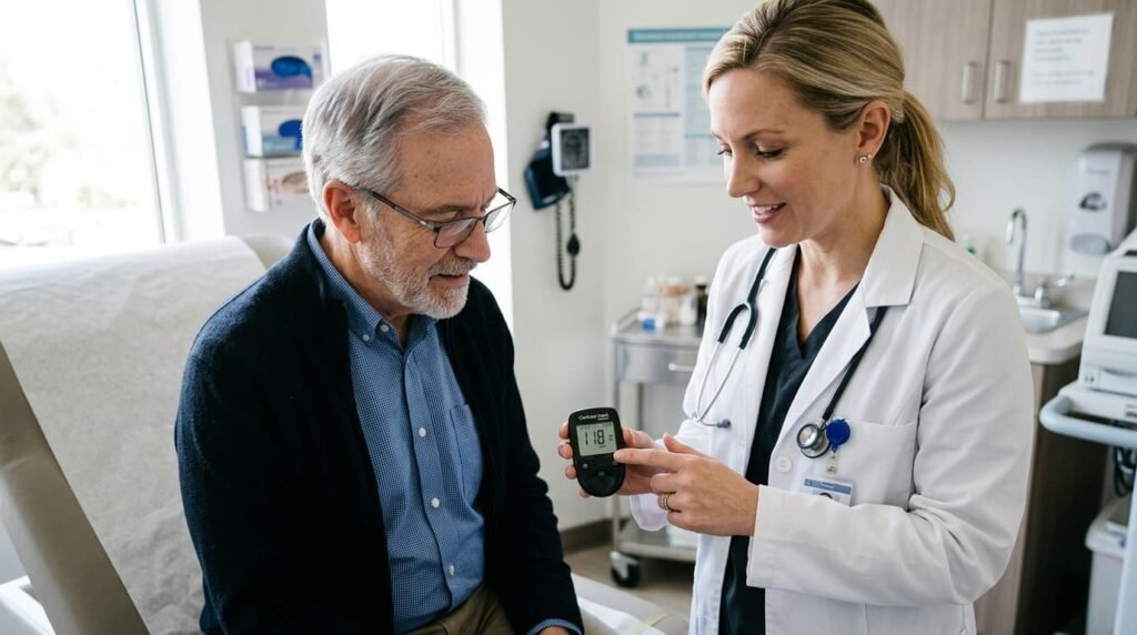 diabetic and knee pain