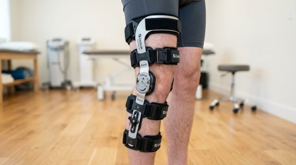 Knee brace for osteoarthritis