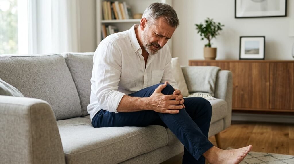 Knee pain after steroid injection