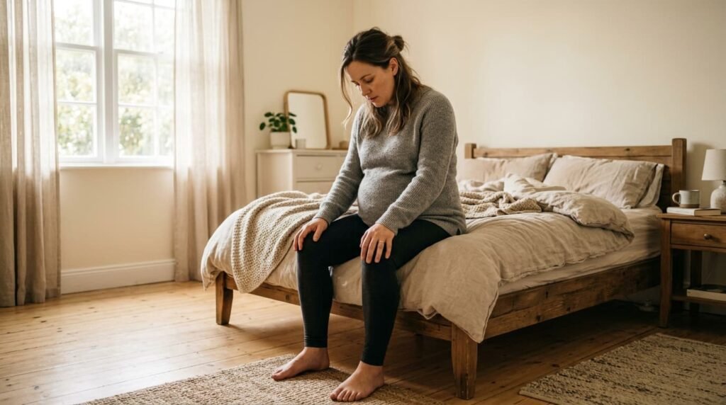 Knee pain postpartum