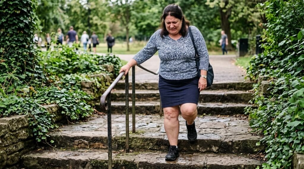 Inflammation from fat and joint pain 