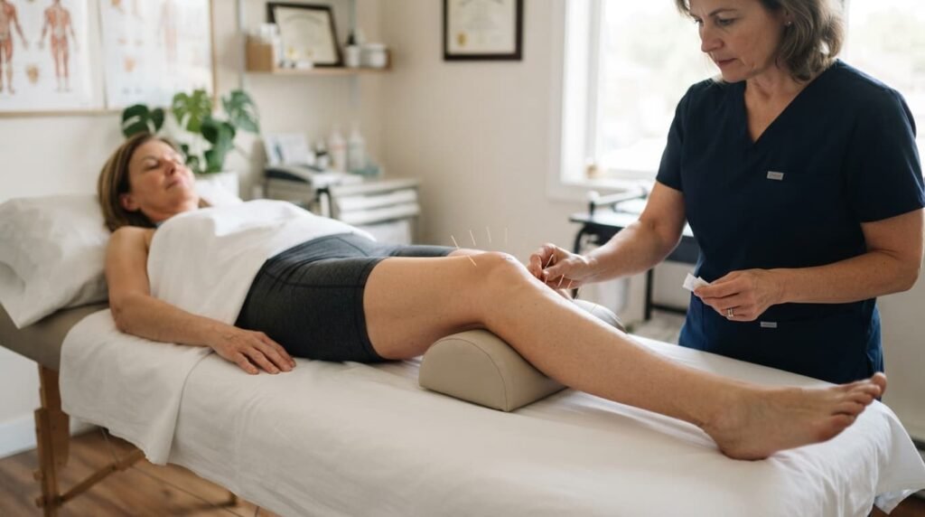 Acupuncture Consultation for Knee Pain Treatment Planning