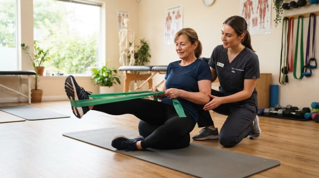Knee Ligament Tear Rehabilitation Exercise