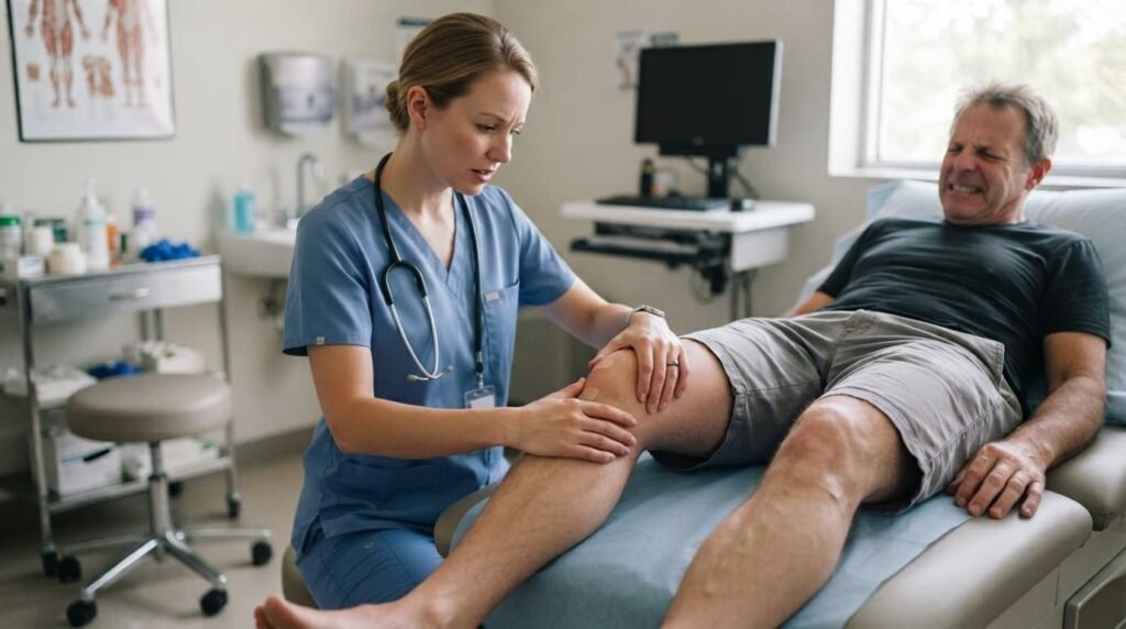 ACL vs MCL vs meniscus tear symptoms