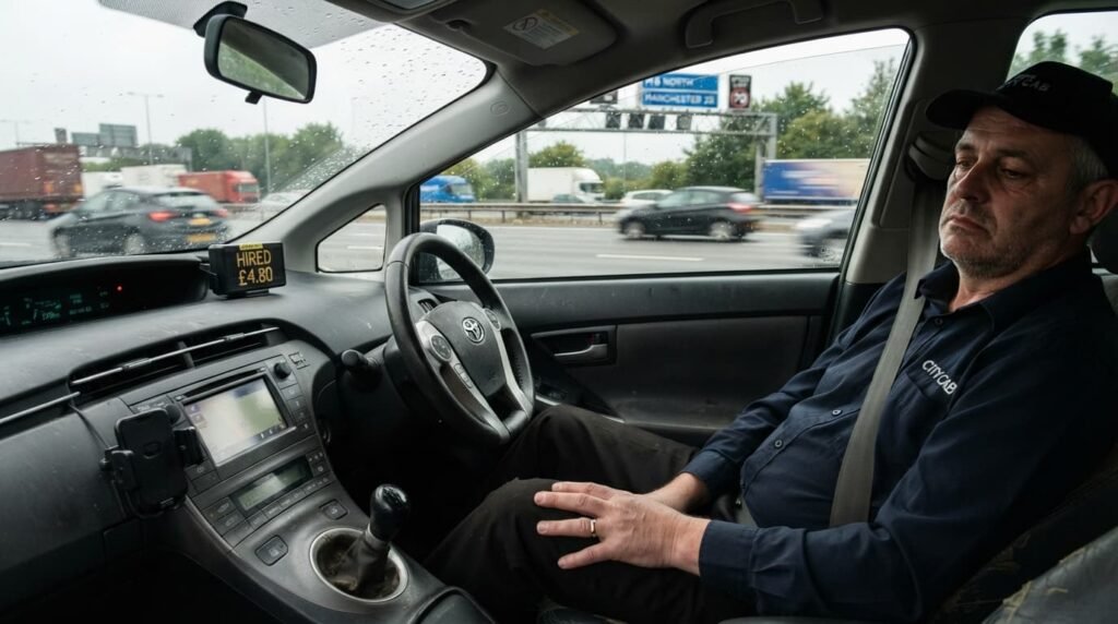 Driver's knee flares up