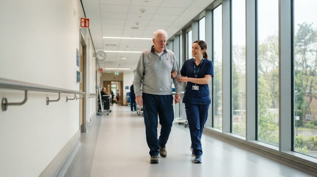 Stem Cell Therapy for Knees Rehabilitation Walk
