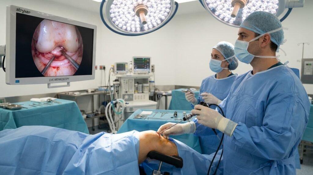 Knee arthroscopy