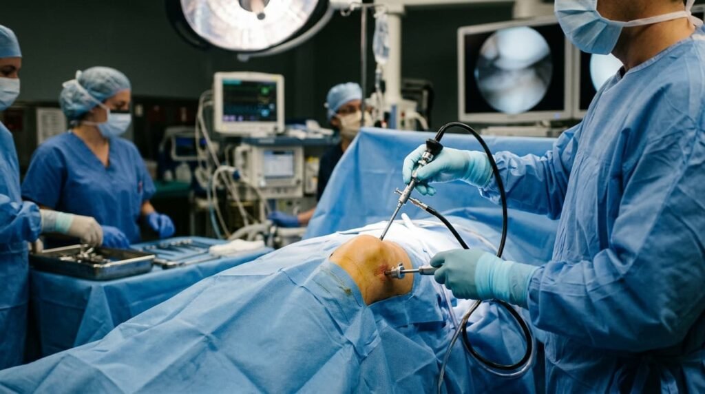 Meniscus tear surgery