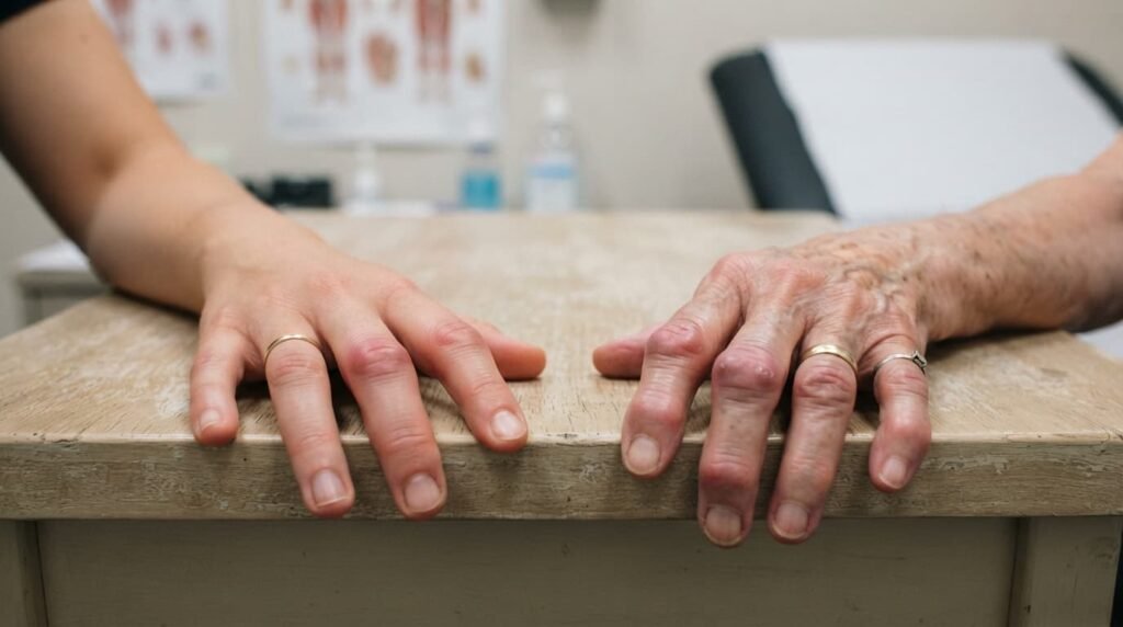 Inflamed Arthritis Joints