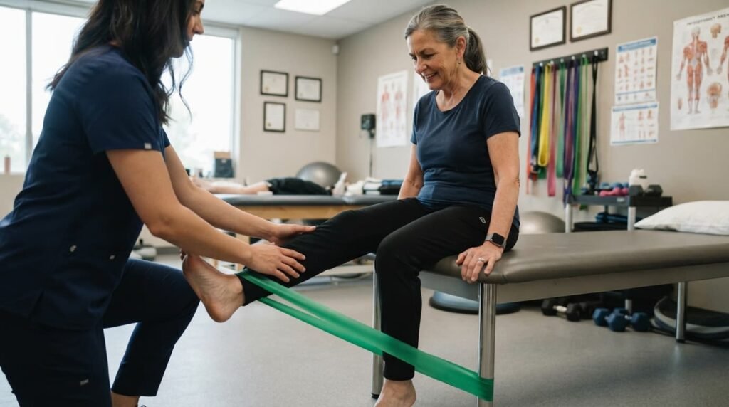 Physiotherapy tried before Arthrosamid candidate referral