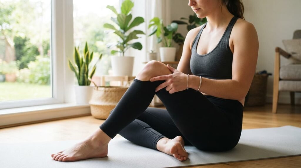 Simple at-home check for lateral knee discomfort