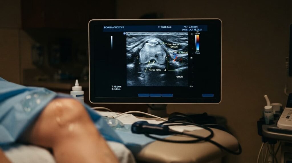 Hydrogel injection for knee osteoarthritis