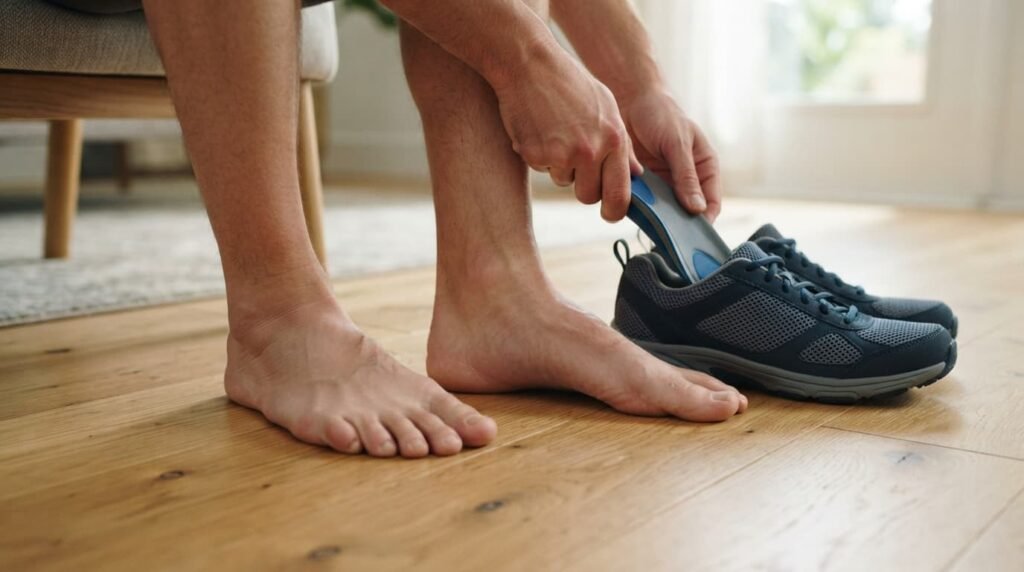 Knee Pain Making Daily Routines Like Putting on Shoes Difficult