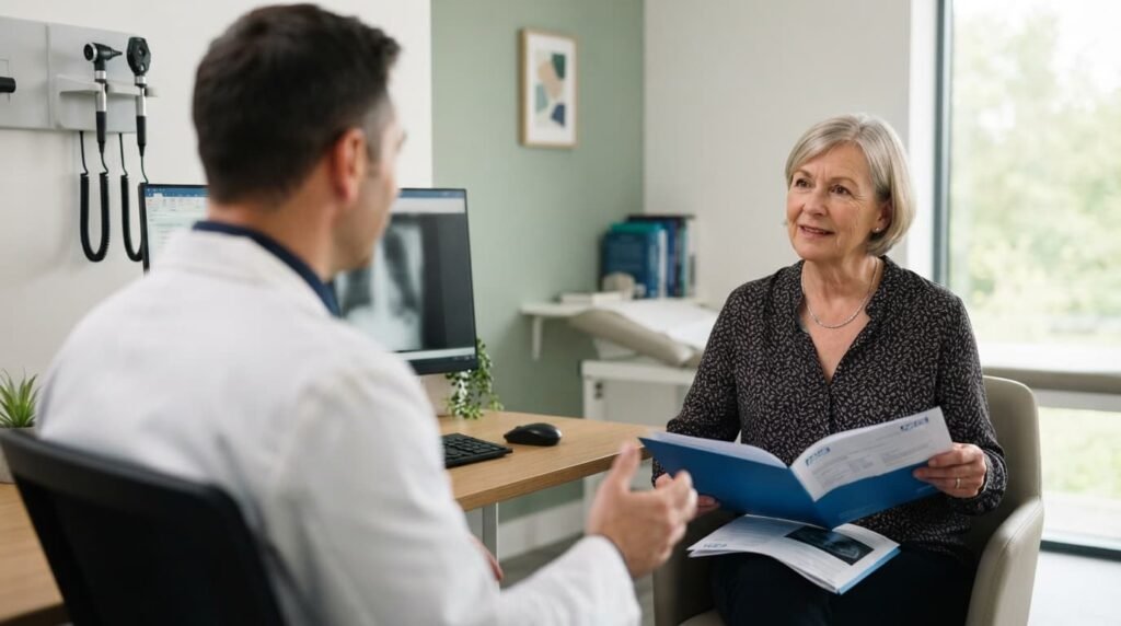 Knee Consultation to Discuss Non-Surgical Treatment
